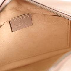 Gucci Marmont Small Camera Pink Beige Bag