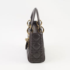 Christian Dior Lady Dior Mini Dark Brown