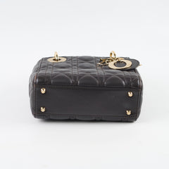 Christian Dior Lady Dior Mini Dark Brown