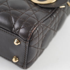 Christian Dior Lady Dior Mini Dark Brown
