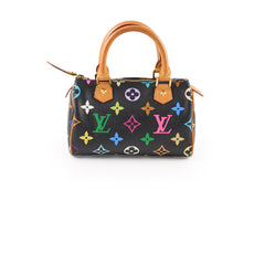 Louis Vuitton Speedy Nano Multicolour Black