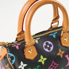 Louis Vuitton Speedy Nano Multicolour Black