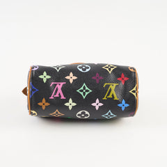 Louis Vuitton Speedy Nano Multicolour Black