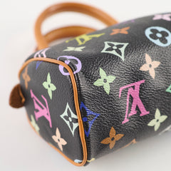 Louis Vuitton Speedy Nano Multicolour Black