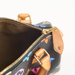 Louis Vuitton Speedy Nano Multicolour Black