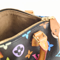 Louis Vuitton Speedy Nano Multicolour Black