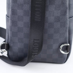 Louis Vuitton Wild Animals Avenue Sling Bag Damier Graphite Microchip