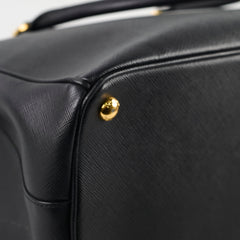 Prada Large Galleria Saffiano Black Tote