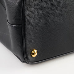 Prada Large Galleria Saffiano Black Tote