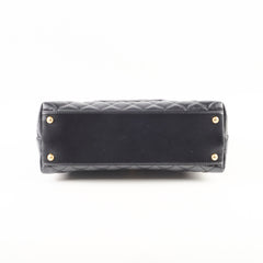 Chanel Coco Top Handle Black Medium