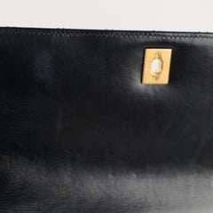 Chanel Coco Top Handle Black Medium