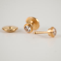 Cartier D Amour Pink Gold Earrings