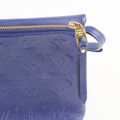 Louis Vuitton Twice Bag Navy Blue Empreinte