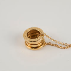 Bvlgari B.Zero1 18k Yellow Gold Necklace
