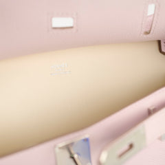Hermes Mini Jypsiere Mauve Pale B Stamp