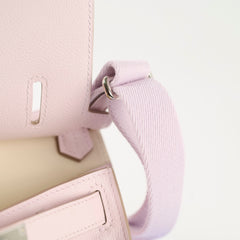 Hermes Mini Jypsiere Mauve Pale B Stamp