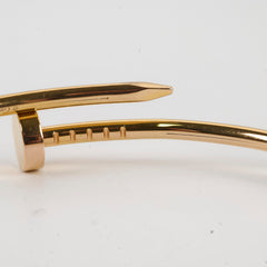 Cartier Juste Un Clou JUC Bracelet SM Pink Gold Size 16