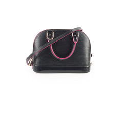Louis Vuitton Alma BB Epi Black/Hot Pink