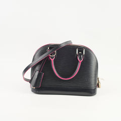 Louis Vuitton Alma BB Epi Black/Hot Pink