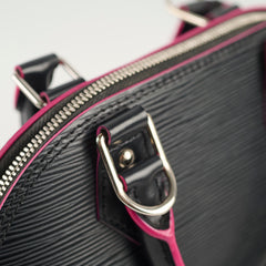 Louis Vuitton Alma BB Epi Black/Hot Pink