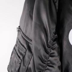 Celine Mens Shiny Hoodie Bomber Size 52