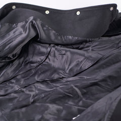 Celine Long Hoodie Bomber Size 44 Black