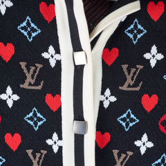 Louis Vuitton Game On Knit Dress Black/Multicolour Size S