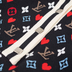 Louis Vuitton Game On Knit Dress Black/Multicolour Size S