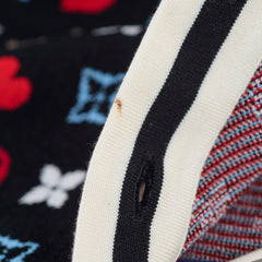 Louis Vuitton Game On Knit Dress Black/Multicolour Size S