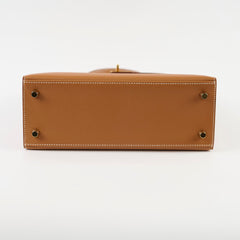 Hermes Kelly 25 Gold Epsom - Y Stamp