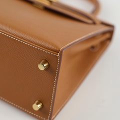 Hermes Kelly 25 Gold Epsom - Y Stamp