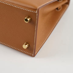 Hermes Kelly 25 Gold Epsom - Y Stamp