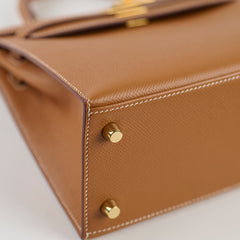 Hermes Kelly 25 Gold Epsom - Y Stamp