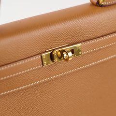 Hermes Kelly 25 Gold Epsom - Y Stamp