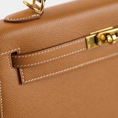 Hermes Kelly 25 Gold Epsom - Y Stamp