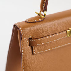 Hermes Kelly 25 Gold Epsom - Y Stamp