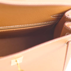 Hermes Kelly 25 Gold Epsom - Y Stamp