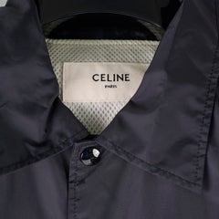 Celine Coach Jacket Nylon Black - Size Men's 52