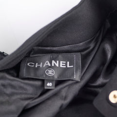 Chanel Pearl Rhinestones Tweed Bomber Jacket Fall 2022 - Size 40