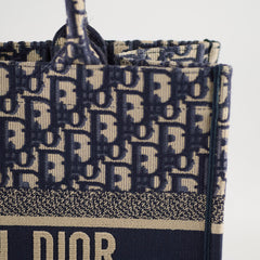 Deal of The Week -  Christian Dior Medium Book Tote Blue Oblique