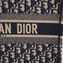 Deal of The Week -  Christian Dior Medium Book Tote Blue Oblique