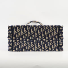 Deal of The Week -  Christian Dior Medium Book Tote Blue Oblique