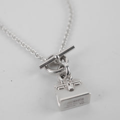Hermes Amulettes Birkin Pendant Stirling Silver