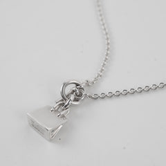Hermes Amulettes Birkin Pendant Stirling Silver
