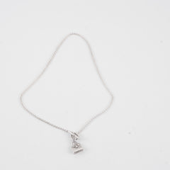 Hermes Amulettes Kelly Pendant Stirling Silver