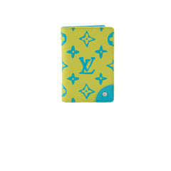 Louis Vuitton Playground Pocket Organiser Lime