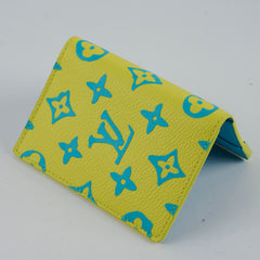 Louis Vuitton Playground Pocket Organiser Lime