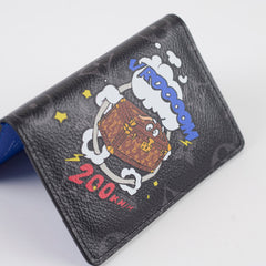 Louis Vuitton Pocket Organiser Vroom Black