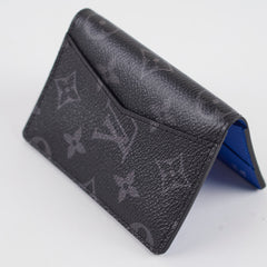 Louis Vuitton Pocket Organiser Vroom Black