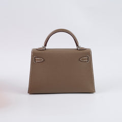Hermes Mini Kelly Etoupe - G Stamp 2026